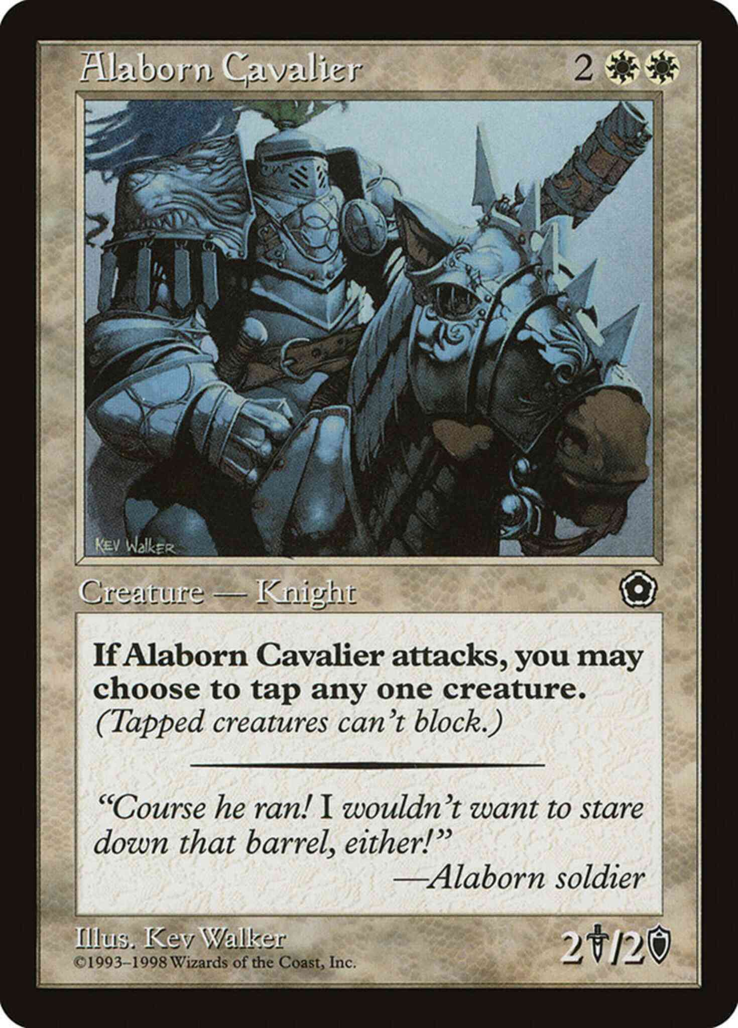 Alaborn Cavalier [1] [Portal Second Age] [Non-Foil]