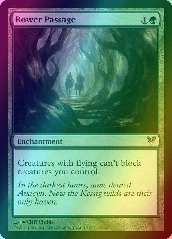 Bower Passage [170] [Avacyn Restored] [Foil]