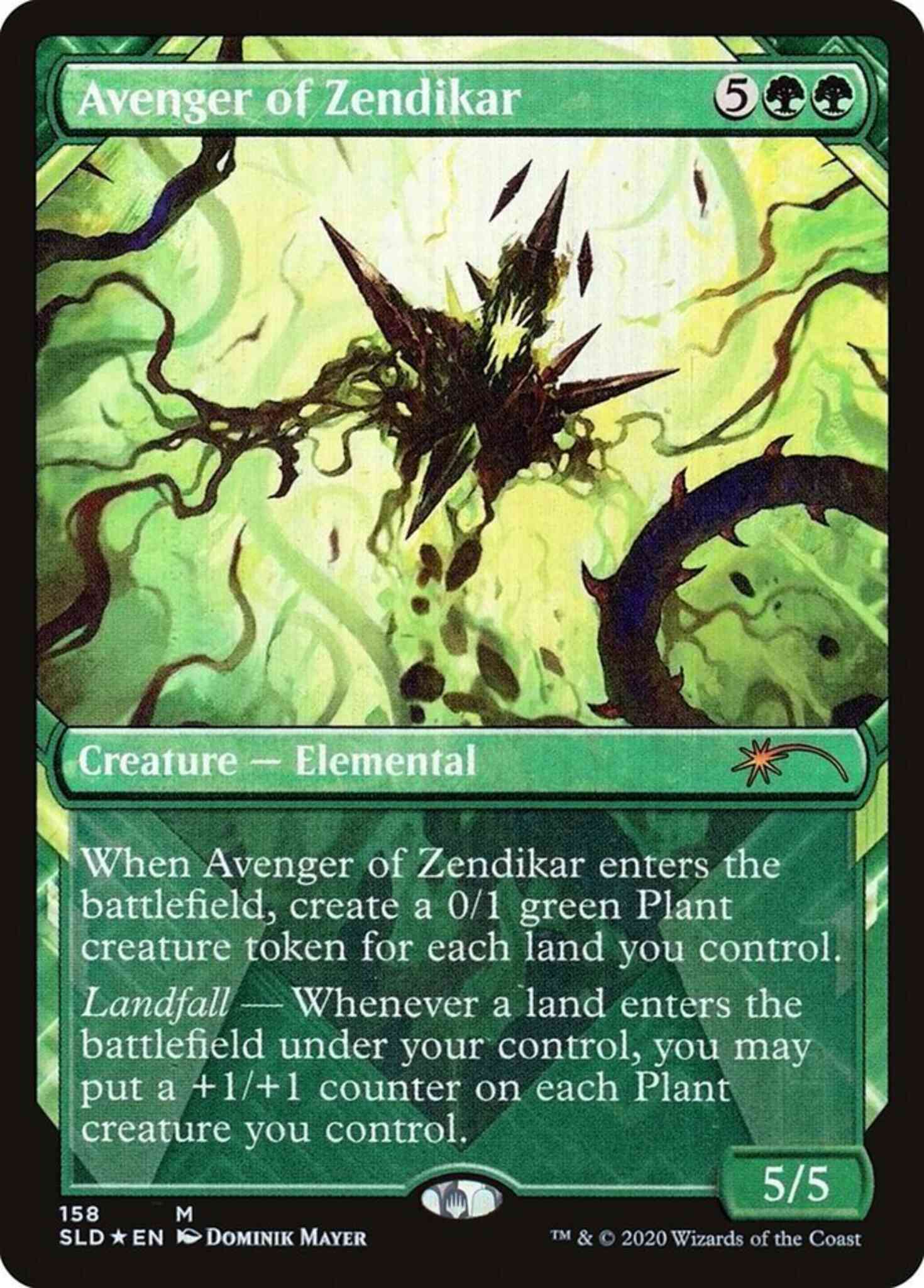 Avenger of Zendikar [0158] [Showcase: Zendikar] [Secret Lair Drop] [Non-Foil]