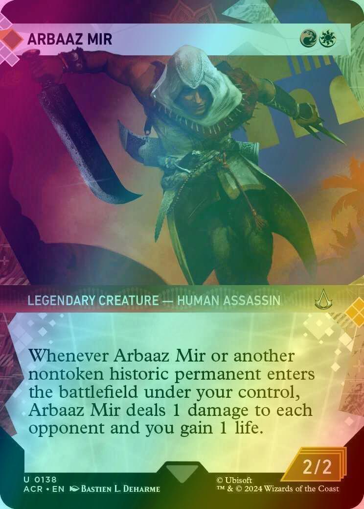 Arbaaz Mir [138] [Memory Corridor Showcase] [Assassin's Creed] [Foil]
