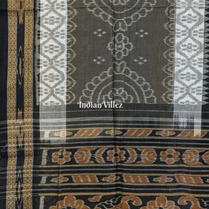 Multicolored Sambalpuri Ikat Maniabandha Cotton Saree
