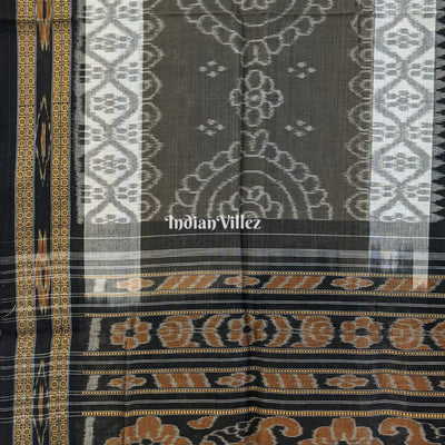 Multicolored Sambalpuri Ikat Maniabandha Cotton Saree