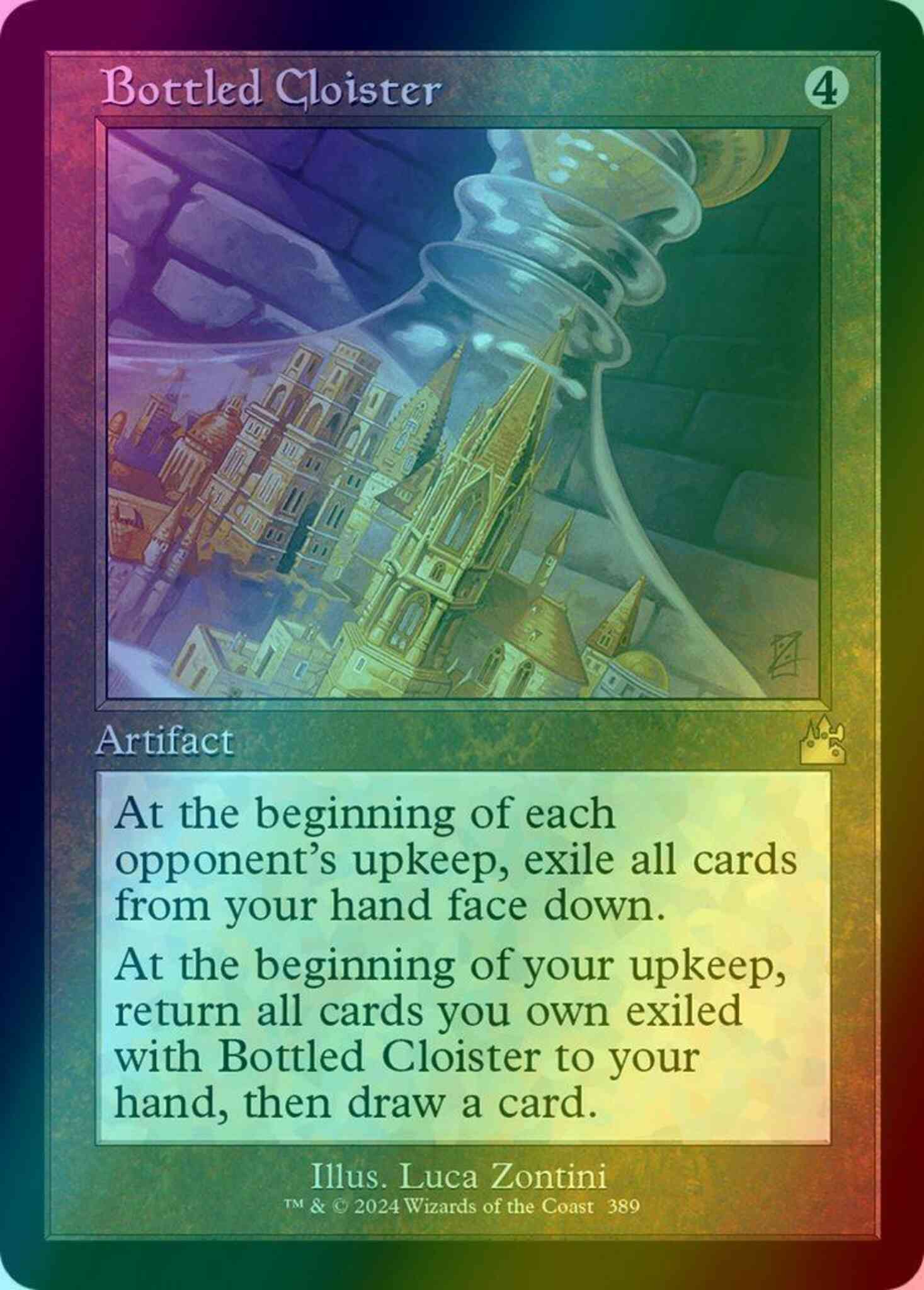 Bottled Cloister [389] [Retro Frame] [Ravnica Remastered] [Foil]