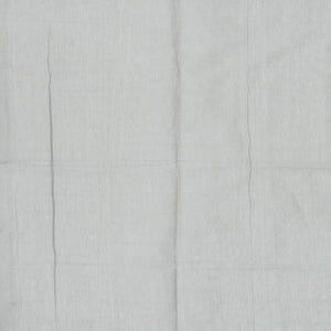 Dark Grey Handloom Village Cotton Saree With Floral Motifs