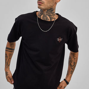 The Art Black Oversized Fit T-Shirt
