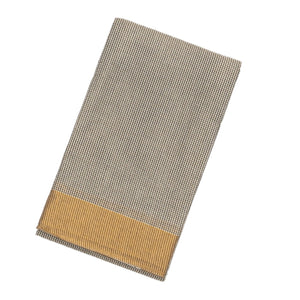 Grey Handloom Rasipuram Cotton Saree With Checks