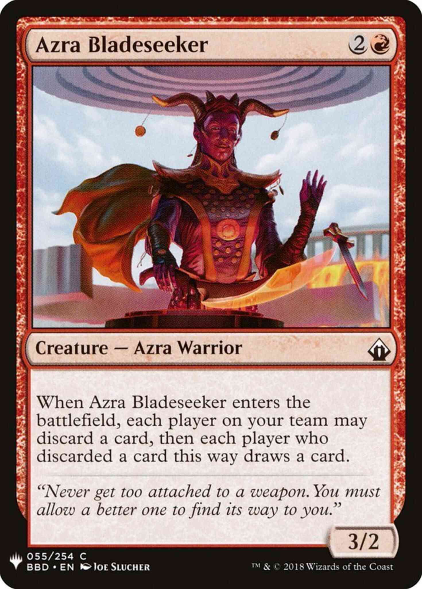 Azra Bladeseeker [BBD-55] [The List] [Non-Foil]