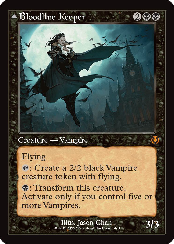 Bloodline Keeper // Lord of Lineage [461] [Retro Frame] [Innistrad Remastered] [Non-Foil]