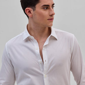 White Slim Fit Shirt