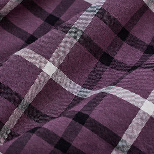 Purple Slim Fit Checks Shirt
