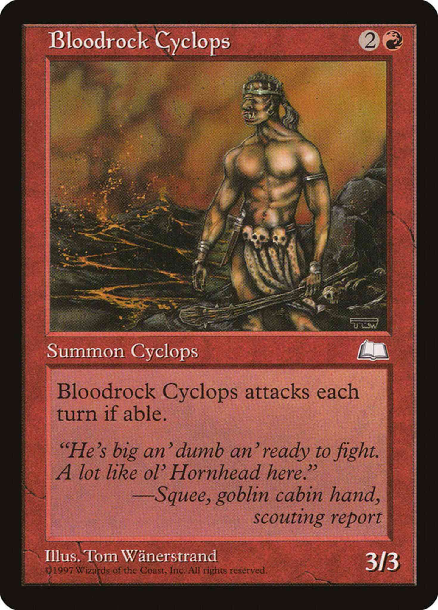 Bloodrock Cyclops [90] [Weatherlight] [Non-Foil]