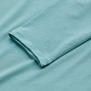 Turquoise Stretch Full Sleeve T-Shirt