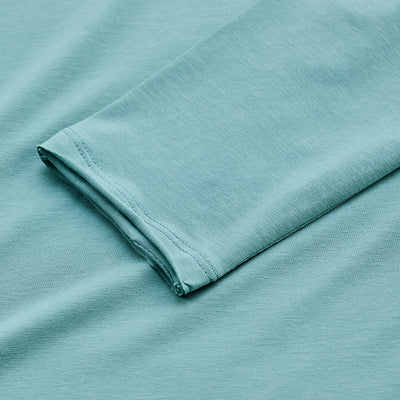 Turquoise Stretch Full Sleeve T-Shirt