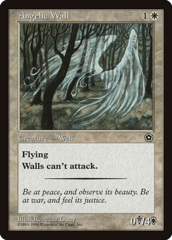 Angelic Wall [10] [Portal Second Age] [Non-Foil]