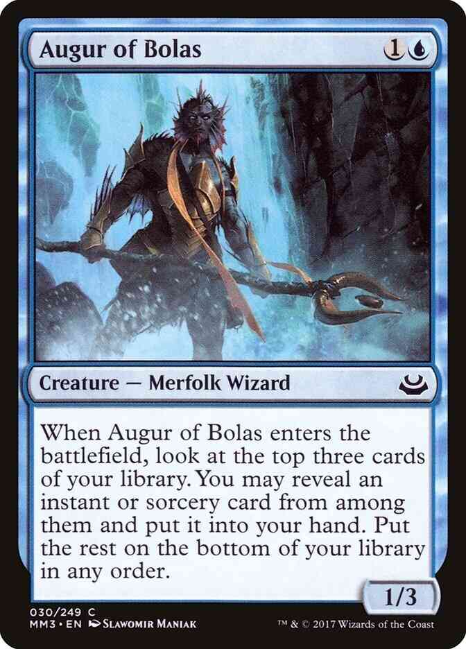 Augur of Bolas [30] [Modern Masters 2017] [Non-Foil]