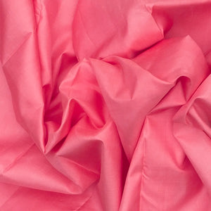 Bubblegum Pink Handloom Kanchipuram Korvai Silk Saree With Turquoise Border