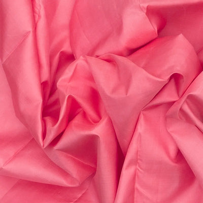 Bubblegum Pink Handloom Kanchipuram Korvai Silk Saree With Turquoise Border