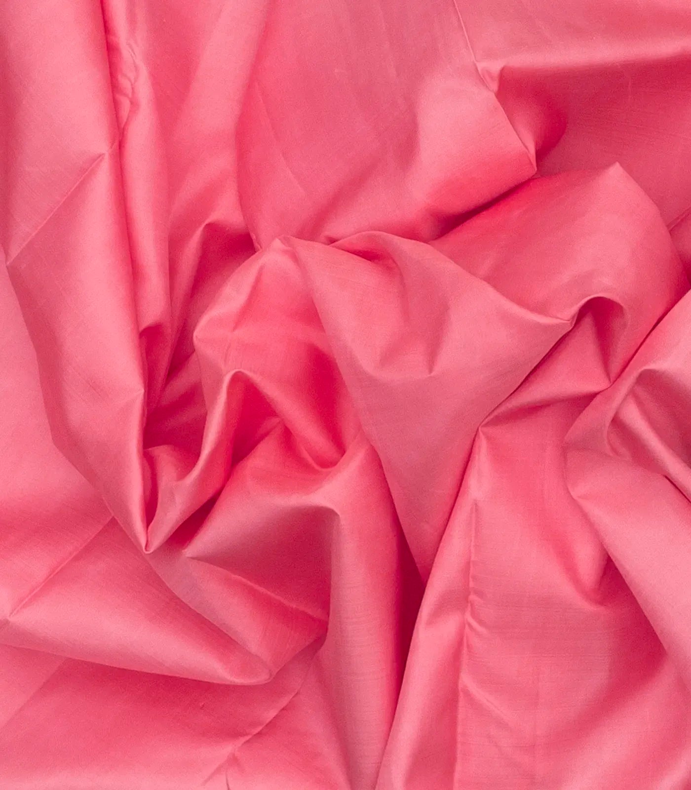 Bubblegum Pink Handloom Kanchipuram Korvai Silk Saree With Turquoise Border