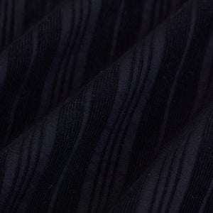 Black Corduroy Slim Fit Shirt