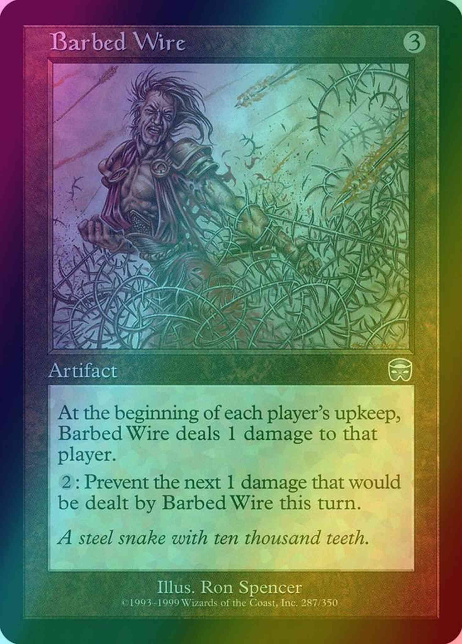 Barbed Wire [287] [Mercadian Masques] [Foil]