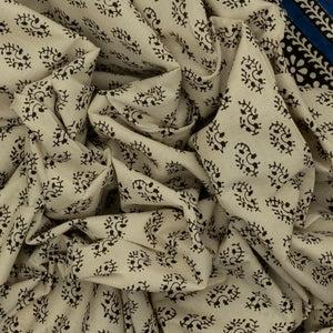 Taupe Woven Jaipur Cotton Saree Printed With Mango Motifs