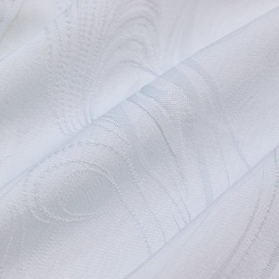 White Self-Design Shirt