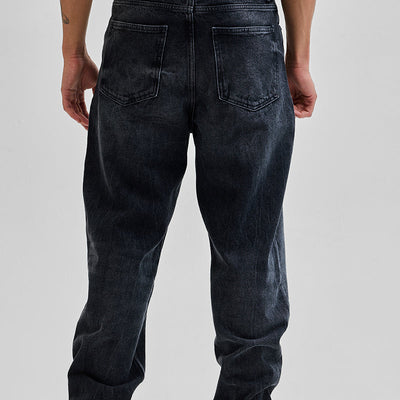 Charcoal Grey Loose Fit Jeans