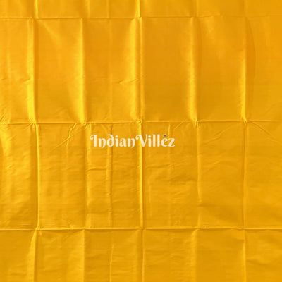 Black Yellow Nartaki Face Sambalpuri Ikat Silk Saree