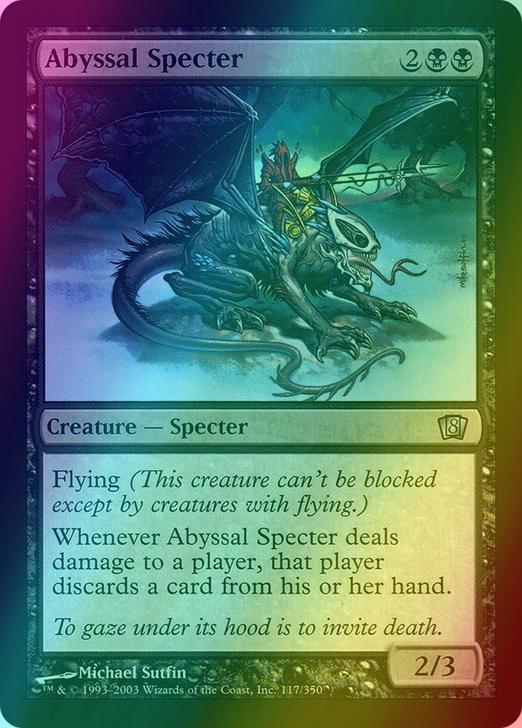 Abyssal Specter [117x] [Eighth Edition] [Foil]