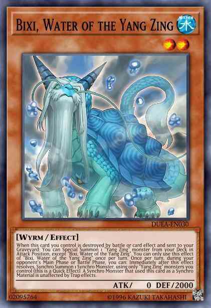 Bixi, Water of the Yang Zing - MP15-EN085 - Super Rare - 1st Edition