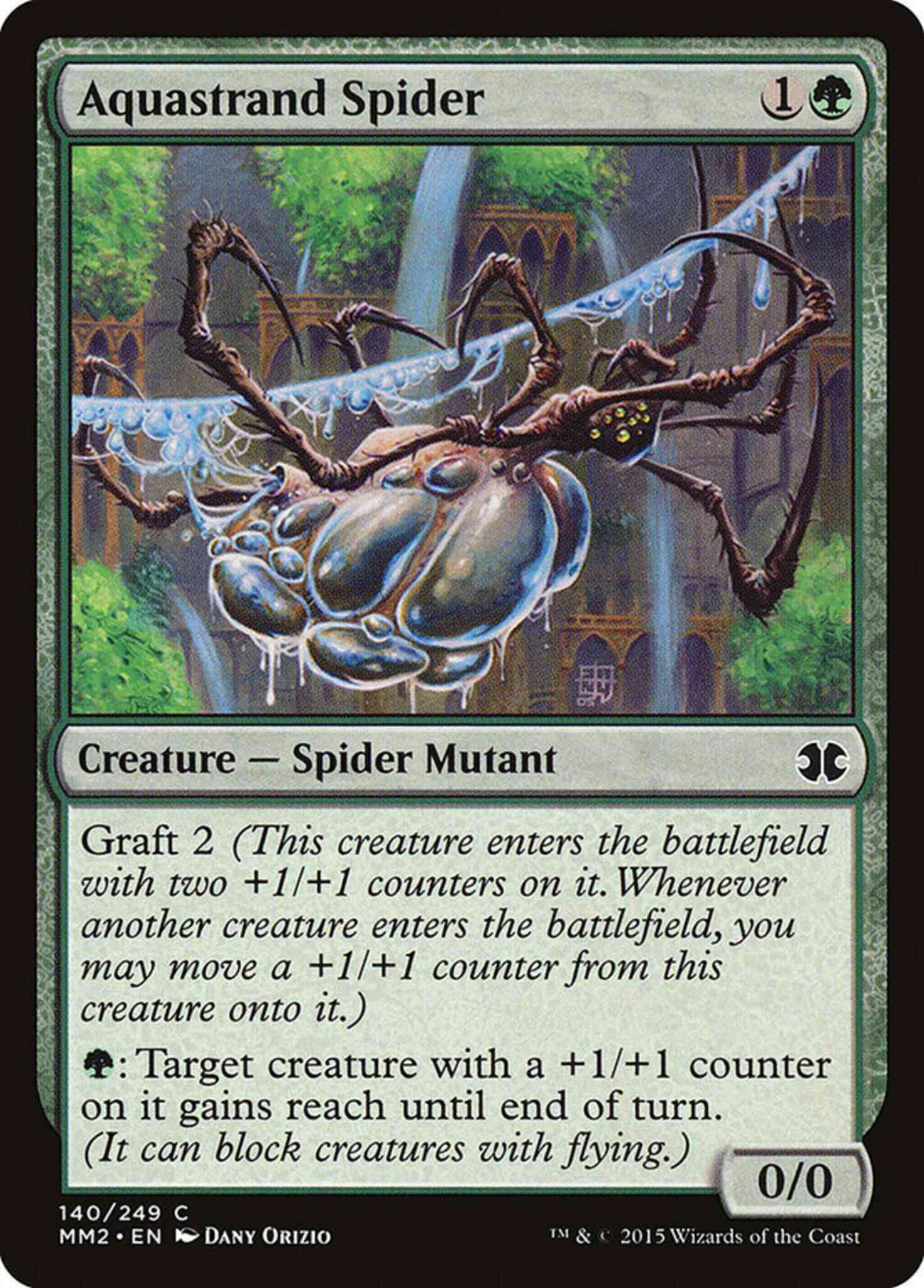 Aquastrand Spider [140] [Modern Masters 2015] [Non-Foil]