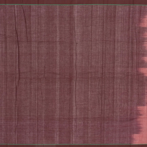 Dusty Pink Handloom Kanchi Cotton Saree With Coin Buttas