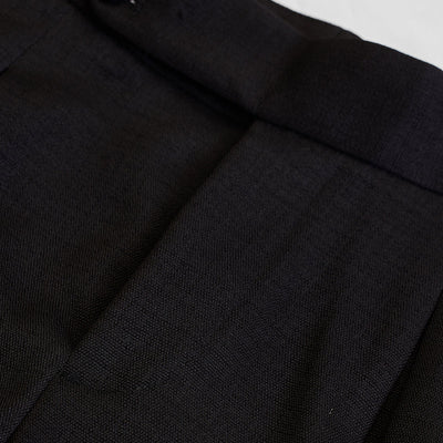 Black Slim Fit Stretch Trousers