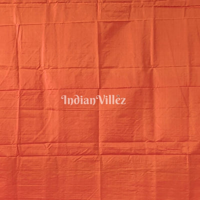 Radha Krishna Hand-Painted Pattachitra Saree