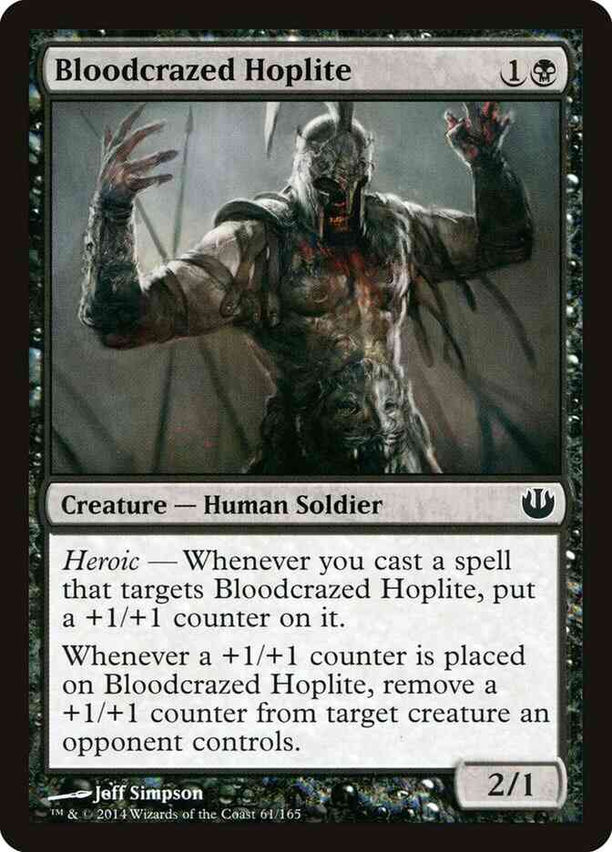 Bloodcrazed Hoplite [61] [Journey into Nyx] [Non-Foil]