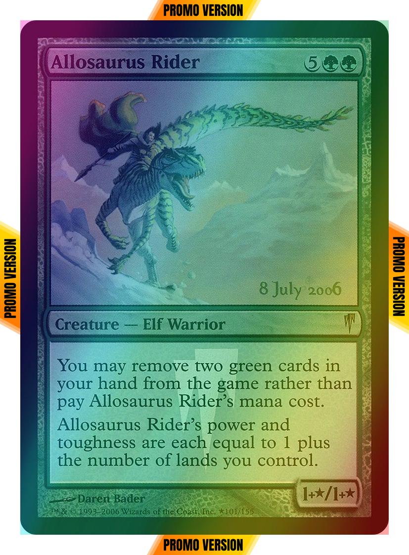 Allosaurus Rider [30] [Prerelease Events] [Foil]