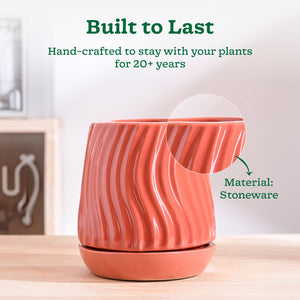 Fallen Angel Ceramic Planter