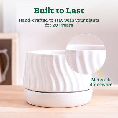 Fallen Angel Ceramic Planter