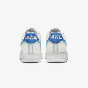 Nike | AIR FORCE 1 '07 LV8 { SAIL/BLUE CHILL