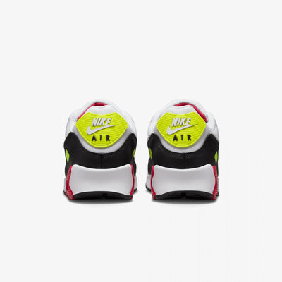 Nike | AIR MAX 90 { WHITE/BLACK-VOLT-RUSH PINK