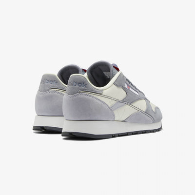 Reebok | CLASSIC LEATHER MAKE IT YOURS  { CHALK / COLD GREY 2