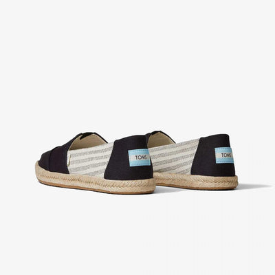 Toms | ESPADRILLE ALPARGATA  { VANTABLACK / CARBAN