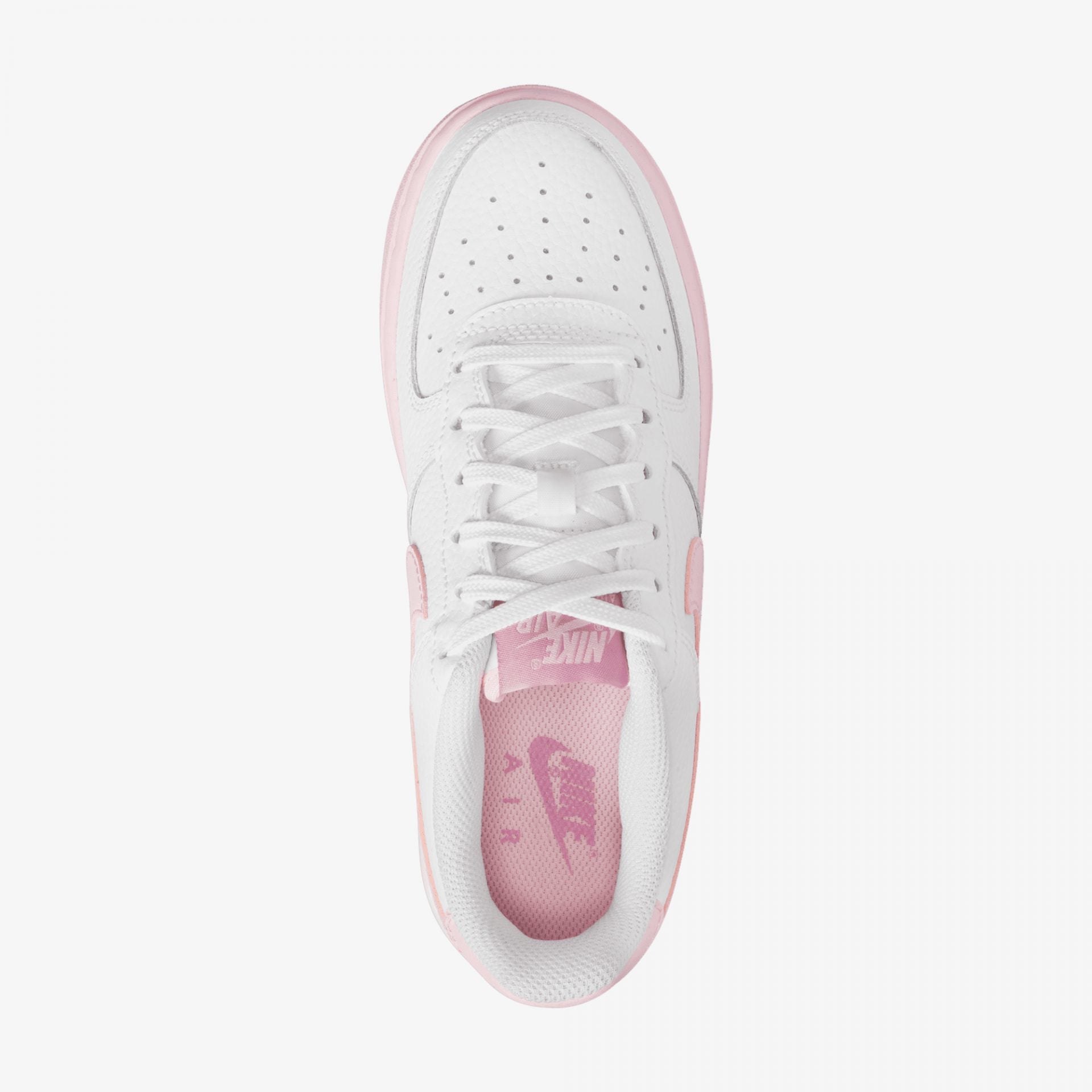 Nike | AIR FORCE 1 LOW  { WHITE / PINK