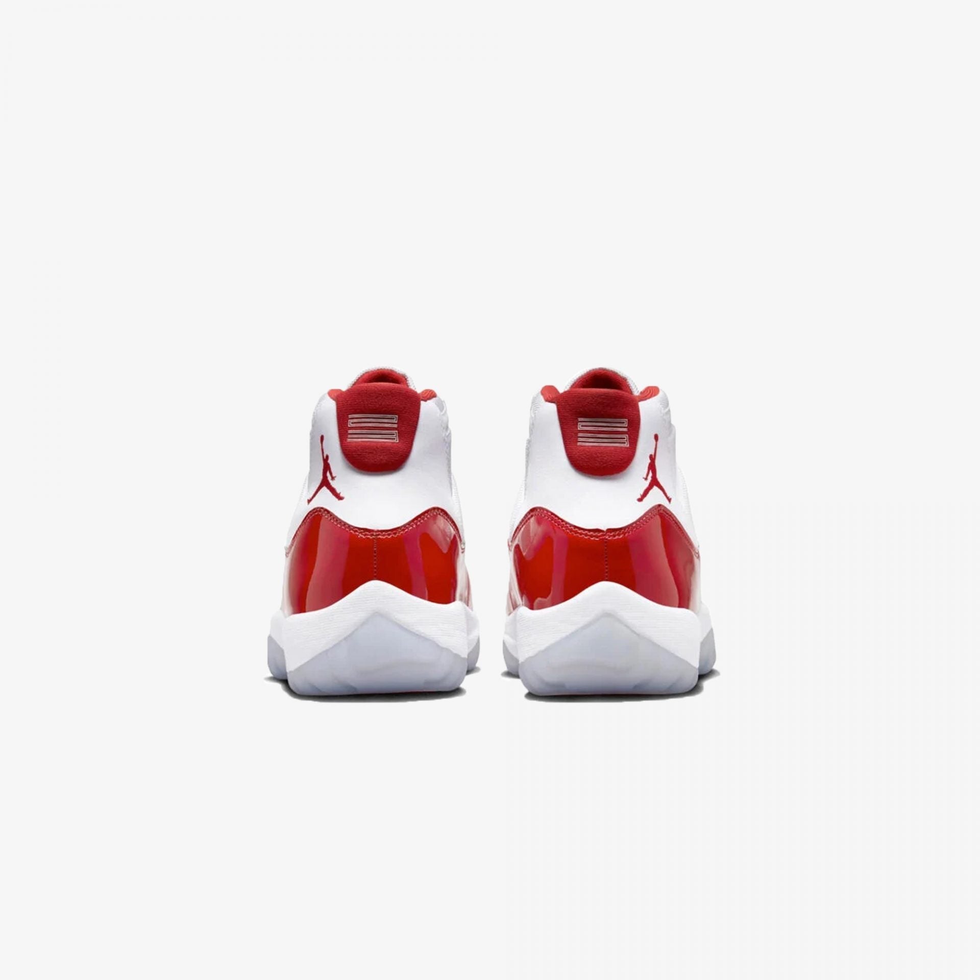 Jordan | AIR JORDAN 11 RETRO  { WHITE/VARSITY RED-BLACK