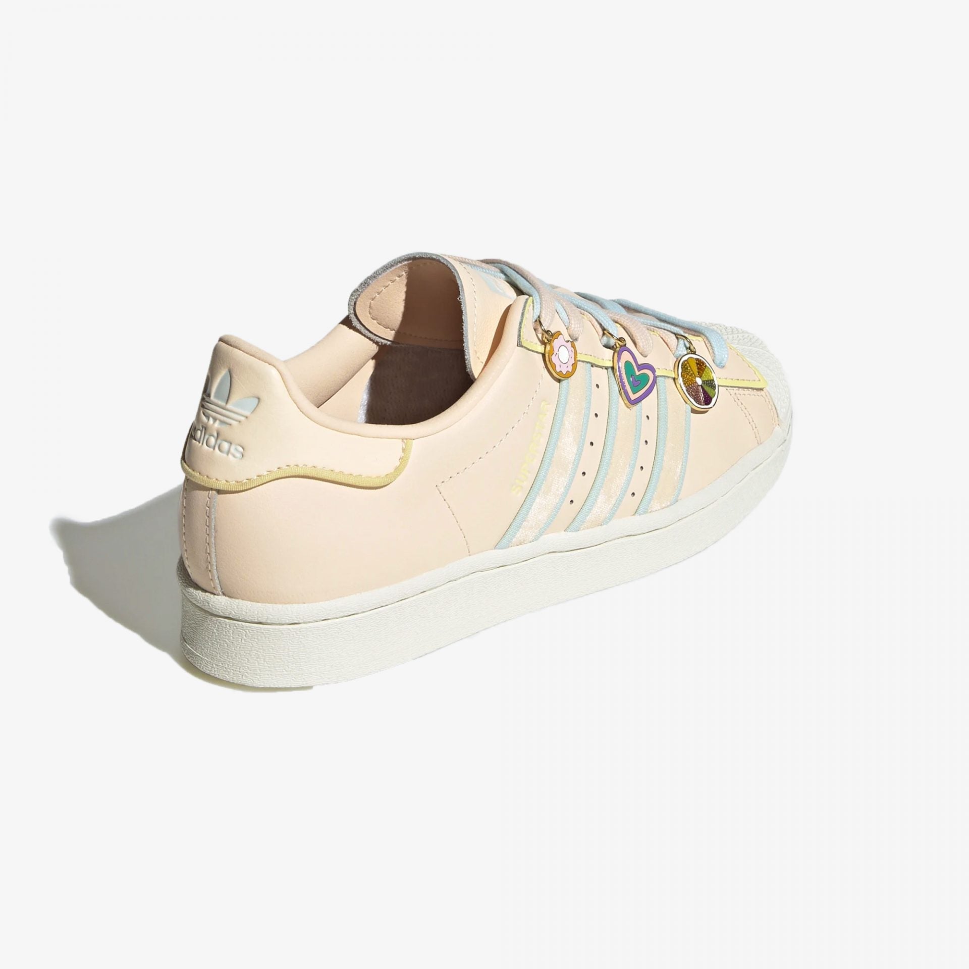Adidas Originals | SUPERSTAR  { ORANGE / ALMOST BLUE