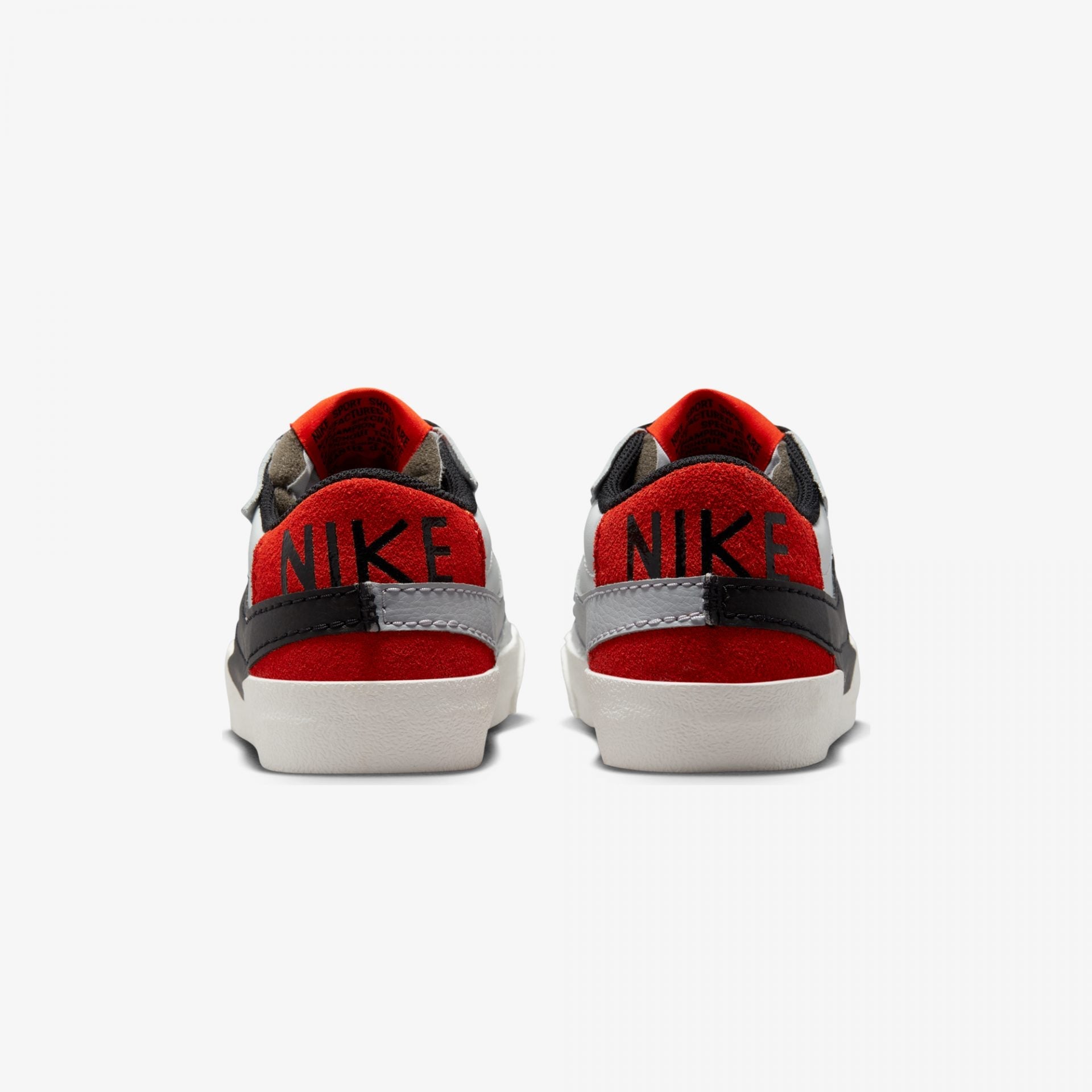 Nike | BLAZER LOW '77 JUMBO { BLACK-PICANTE RED
