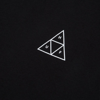 HUF | ESSENTIALS TT TEE  { BLACK