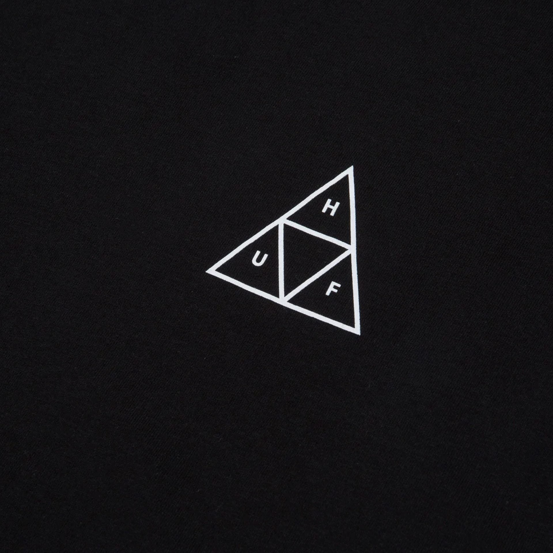 HUF | ESSENTIALS TT TEE  { BLACK