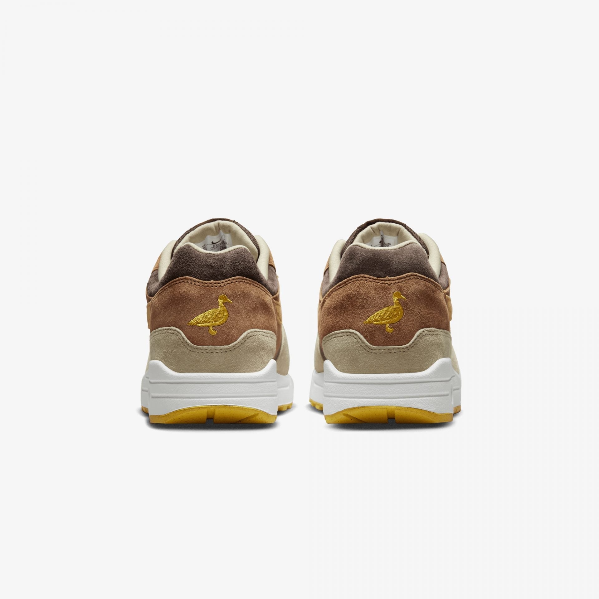Nike | AIR MAX 1 PREMIUM  { PECAN/YELLOW OCHRE-BAROQUE BROWN