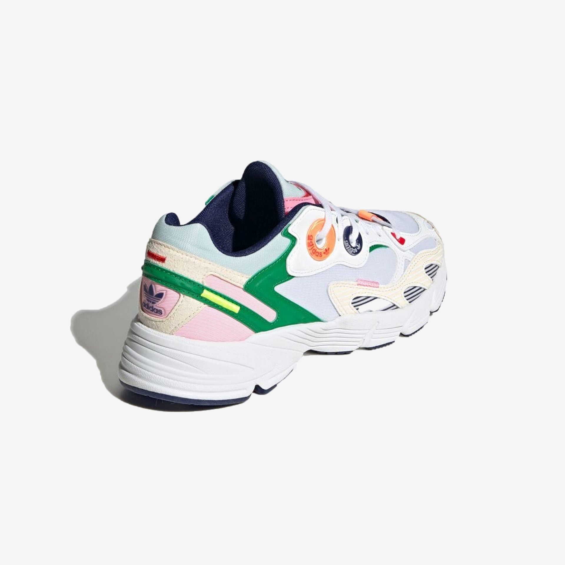 Adidas Originals | ASTIR  { WHITE/GREEN/BLISS ORANGE